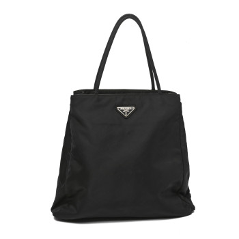 PRADA Tessuto Nylon Tote Black