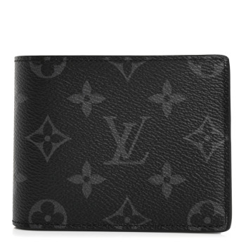 LOUIS VUITTON Monogram Eclipse Slender Wallet