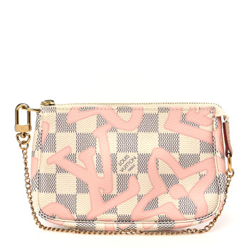 LOUIS VUITTON Damier Azur Tahitienne Mini Pochette Accessories