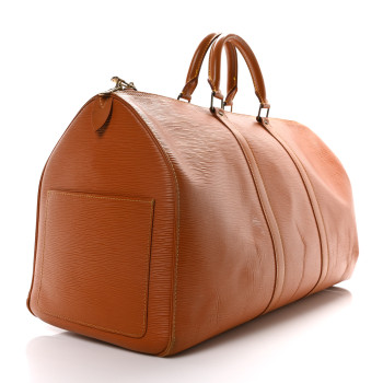 LOUIS VUITTON Epi Keepall 50 Cipango
