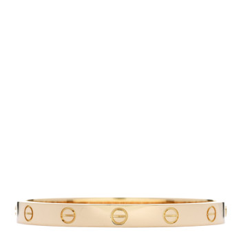 CARTIER 18K Yellow Gold Love Bracelet 16