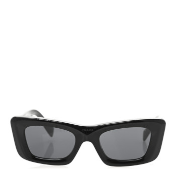 PRADA Acetate Symbole Sunglasses SPR 13Z Black