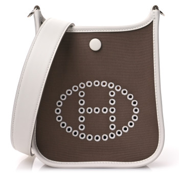 HERMES Toile Officier Swift Neo Evelyne TPM Etoupe