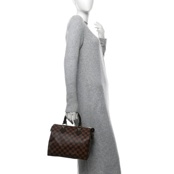 LOUIS VUITTON Damier Ebene Speedy 25
