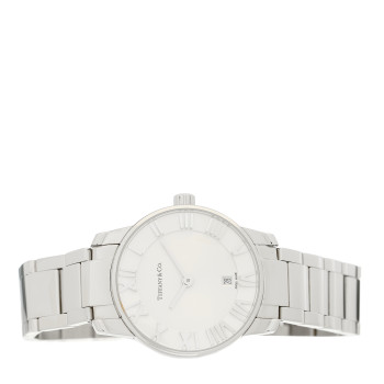 TIFFANY Stainless Steel 29mm Atlas 2-Hand Quartz Watch
