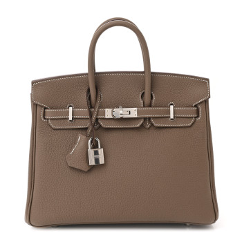 HERMES Togo Birkin 25 Etoupe