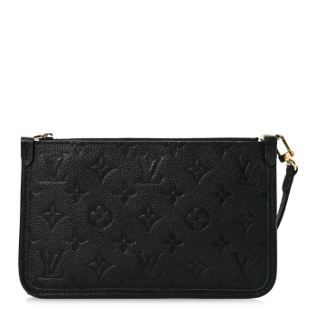 LOUIS VUITTON Empreinte CarryAll PM Pochette Black
