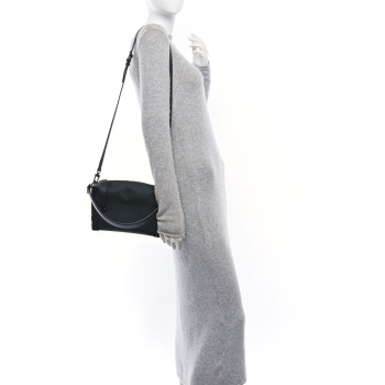 LOUIS VUITTON Calfskin Side Trunk MM Black