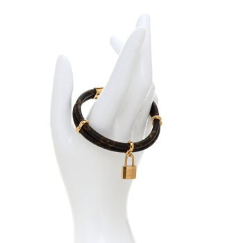 LOUIS VUITTON Monogram Keep it Twice Bracelet 19