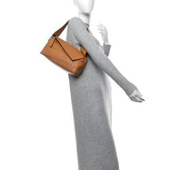 LOEWE Calfskin Puzzle Hobo Warm Desert
