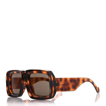 LOEWE Acetate Paula's Ibiza Dive In Mask Sunglasses LW40064W Havana