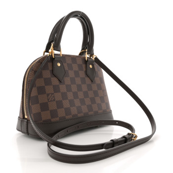 LOUIS VUITTON Damier Ebene Alma BB