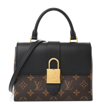 LOUIS VUITTON Monogram Locky BB Black