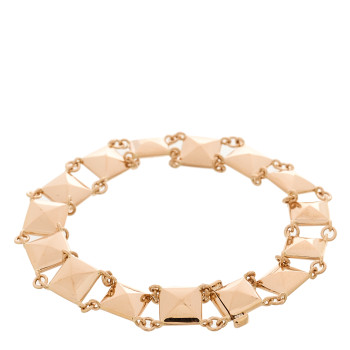 HERMES 18K Rose Gold Clou d'H Bracelet