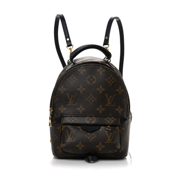 LOUIS VUITTON Monogram Palm Springs Backpack Mini