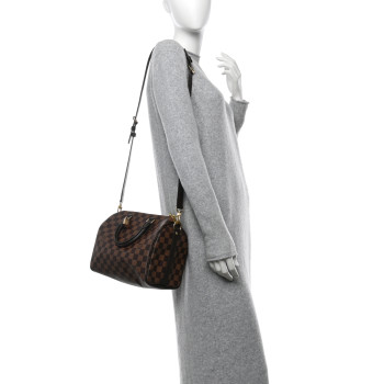 LOUIS VUITTON Damier Ebene Speedy Bandouliere 25