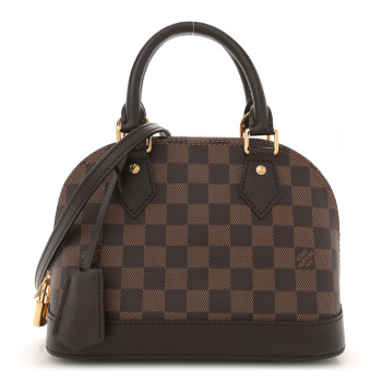 LOUIS VUITTON Damier Ebene Alma BB