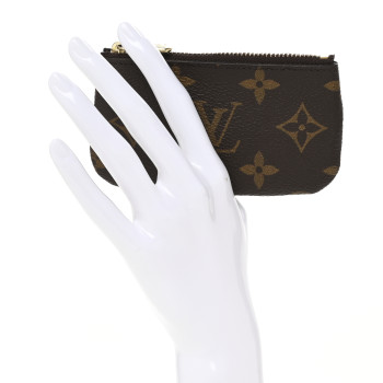 LOUIS VUITTON Monogram Key Pouch