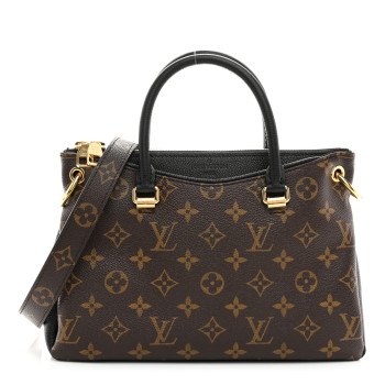 LOUIS VUITTON Monogram Pallas Full BB Black
