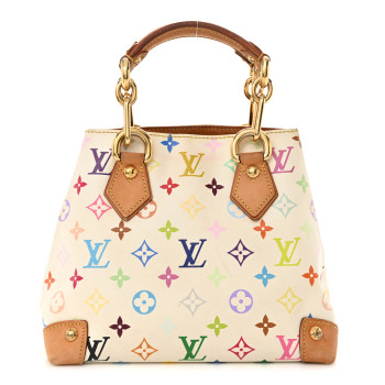 LOUIS VUITTON Monogram Multicolor Audra White