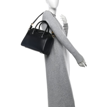 GIVENCHY Shiny Lord Calfskin Small Antigona Black