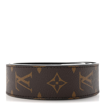LOUIS VUITTON Monogram Bandouliere Shoulder Strap Black