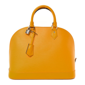 LOUIS VUITTON Epi Alma MM Mimosa