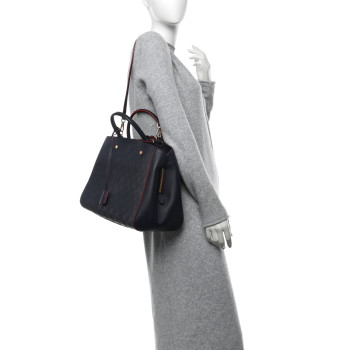 LOUIS VUITTON Empreinte Montaigne GM Marine Rouge LOUIS VUITTON Empreinte Montaigne GM Marine Rouge