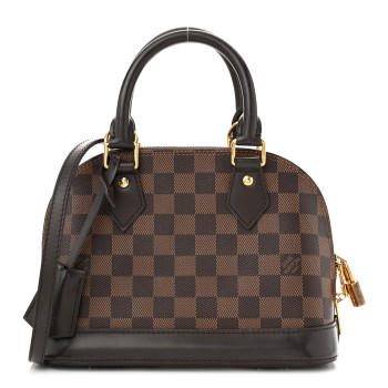 LOUIS VUITTON Damier Ebene Alma BB