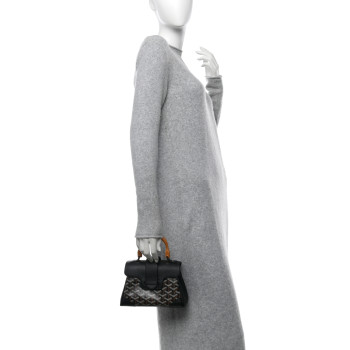 GOYARD Goyardine Mini Saigon Black