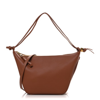 LOEWE Calfskin Mini Hammock Hobo Tan