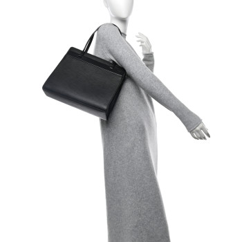 LOUIS VUITTON Epi Croisette PM Black