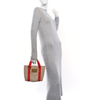 LOUIS VUITTON Toile Antigua Cabas PM Beige