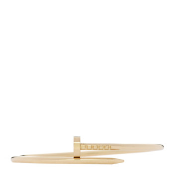 CARTIER 18K Yellow Gold Small Juste Un Clou Bracelet 15