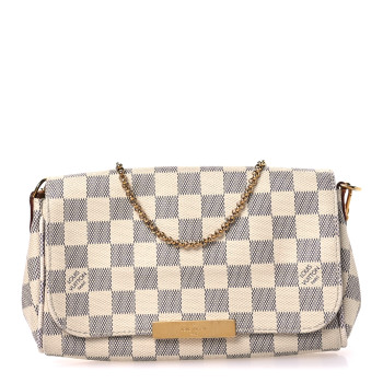 LOUIS VUITTON Damier Azur Favorite PM