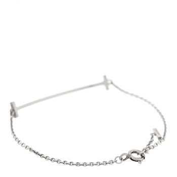 TIFFANY Sterling Silver T Smile Bracelet