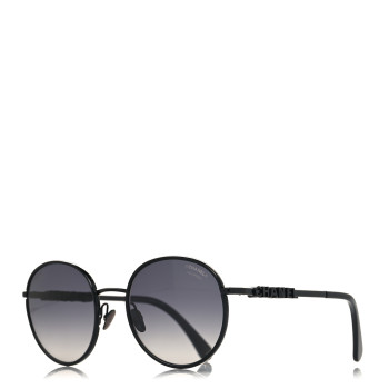 CHANEL Metal Pantos Sunglasses 4282 Black