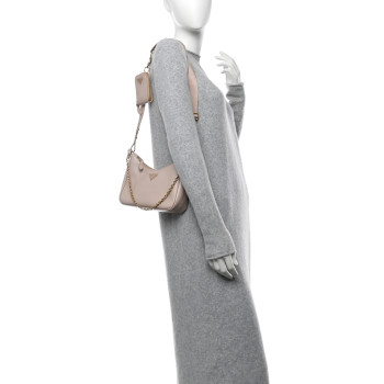 PRADA Saffiano Re-Edition 2005 Shoulder Bag Ninfea