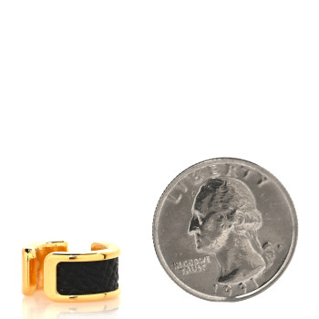 HERMES Box Olympe Ear Cuff PM Black