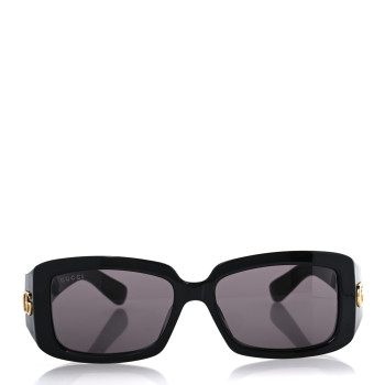 GUCCI Acetate Rectangular Sunglasses GG1403S Black