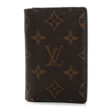 LOUIS VUITTON Monogram Pocket Organizer Card Holder NM