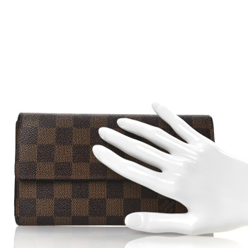 LOUIS VUITTON Damier Ebene Porte Tresor International Wallet