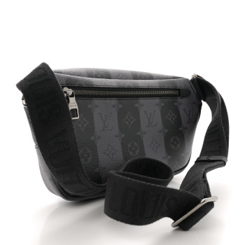 LOUIS VUITTON X NIGO Monogram Eclipse Stripes LV Heart Modular Sling Bag
