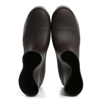 BOTTEGA VENETA Rubber Mens Puddle Ankle Boots 45 Fondant