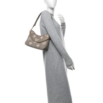 LOUIS VUITTON Empreinte Monogram Giant Boulogne Tourterelle Creme