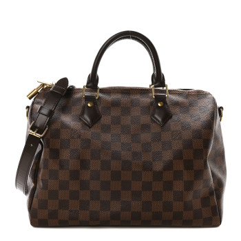 LOUIS VUITTON Damier Ebene Speedy Bandouliere 30