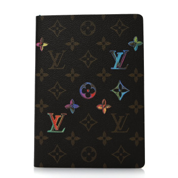 LOUIS VUITTON Monogram Color Clemence Notebook MM