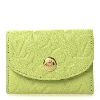 LOUIS VUITTON Empreinte Rosalie Coin Purse Zesty Lime