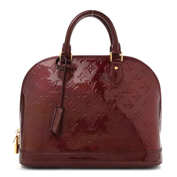 LOUIS VUITTON Vernis Alma PM Rouge Fauviste