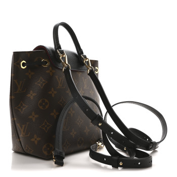 LOUIS VUITTON Monogram BB Montsouris NM Backpack Black